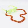 Acrylic Glasses Chains For Women Holder Cord Reading Sunglasses Chain Men Lanyard Eyeglasses Hanging Neck Chain Strap Rope Trend