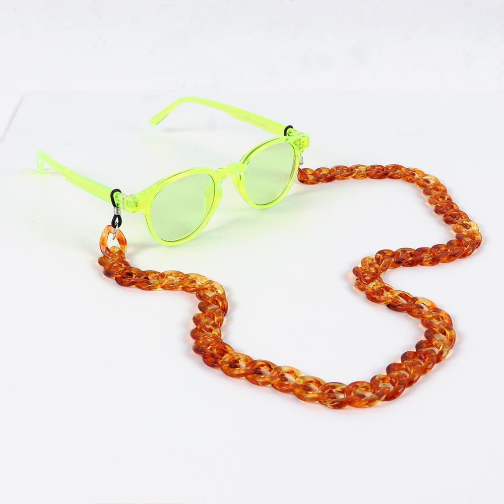 Acrylic Glasses Chains For Women Holder Cord Reading Sunglasses Chain Men Lanyard Eyeglasses Hanging Neck Chain Strap Rope Trend