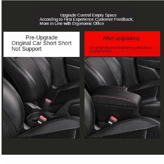 For Kia Rio 4 Armrest For Kia Rio X X-Line Car Armrest Auto Storage Box Car Accessorie Retrofit parts Interior details 2018-2022