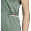 adidas NEO Basketball-inspiriertes ärmelloses Kleid mit Rüschensaum Damenkleid Silbergrau Grün IJ6605