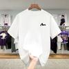 New Japanese Highend Trendy Shortsleeved Tshirt for Men and Women with Round Neckline Made of Pure Cotton Suitable for Summer