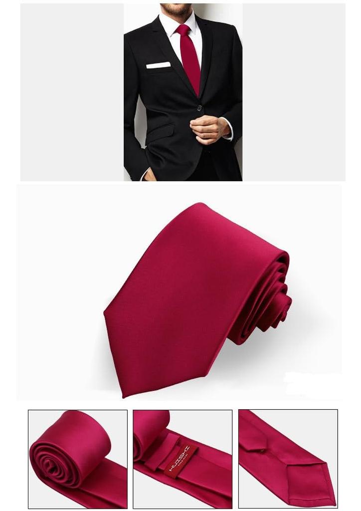 [KYULM7] Men's Waterproof and Oil-Repellent Necktie, High-Quality, Elegant, Washable, Approx. 8cm Wide, Stylish, Suitable for Spring, Summer, Autumn,