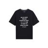 Li Ning Wade Kollektion T-Shirts Unisex Schwarz Rundhalsausschnitt Moderate Gerade Passform AHSS443-3
