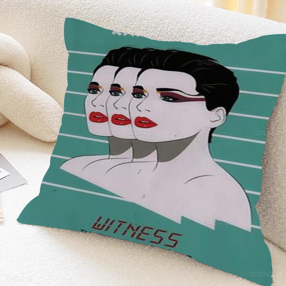 K-Katy Hot Singer P-Perry Cushion Cover Car Throw Pillow Case For Sofa Car Christmas Gift 40x40cm 45x45cm