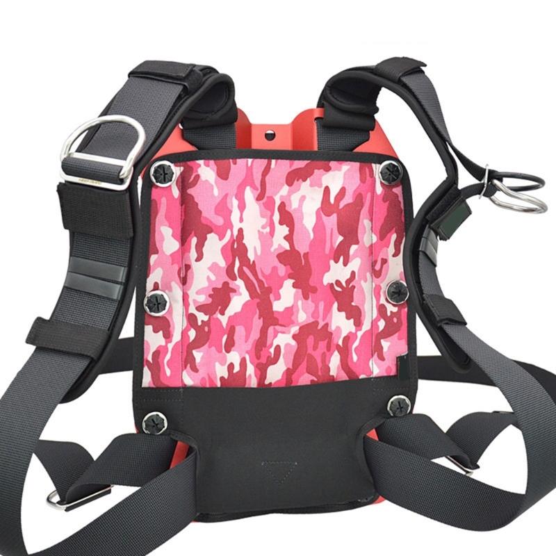 Heavy Duty Nylon Duikharnas Rugplaat Pad Scuba Duiken Rugplaat Pad Professionele Zachte Duik Rugkussens