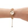 Time100 Japanese Quartz Bracelet Multifaceted Gift Box Included Women's Watch, Movement, Style, Glass, Crystal-Embellished Band, Waterproof, (Gold)