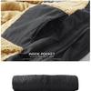 Men's Cotton-padded Jackets, Winter Velvet Thickened Cotton-padded Jackets, Men's Mid-length, Large Size, Men's Cotton-padded Jackets