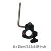 Drum Rack Clamp for Electronic Drums Quick Release ABS Material Lightweight Bracket Mount for Practice Performance