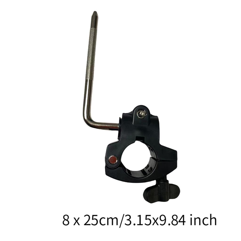Drum Rack Clamp for Electronic Drums Quick Release ABS Material Lightweight Bracket Mount for Practice Performance