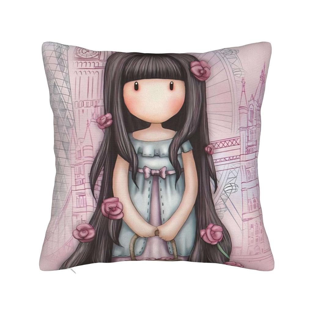 S-Santoro Gorjuss-MT Dream Girl Kissenbezug Design Kissenbezug für Wohnzimmer Bett Stuhl Morden Kissenbezug