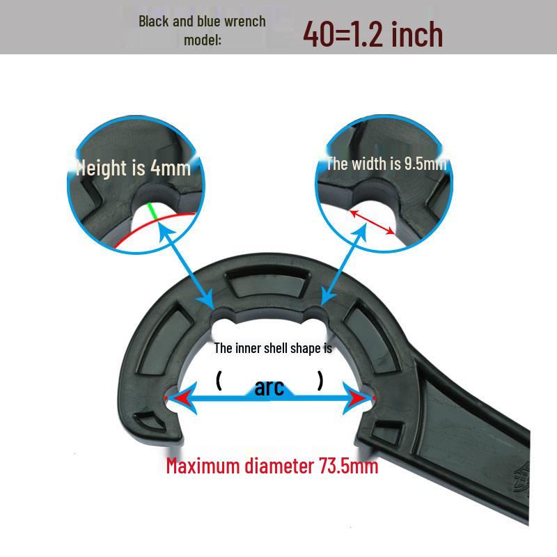 PE Quick Connect Pipe Fittings: Lock Nut Wrench, Tee, Straight, Elbow, Sizes 25-63