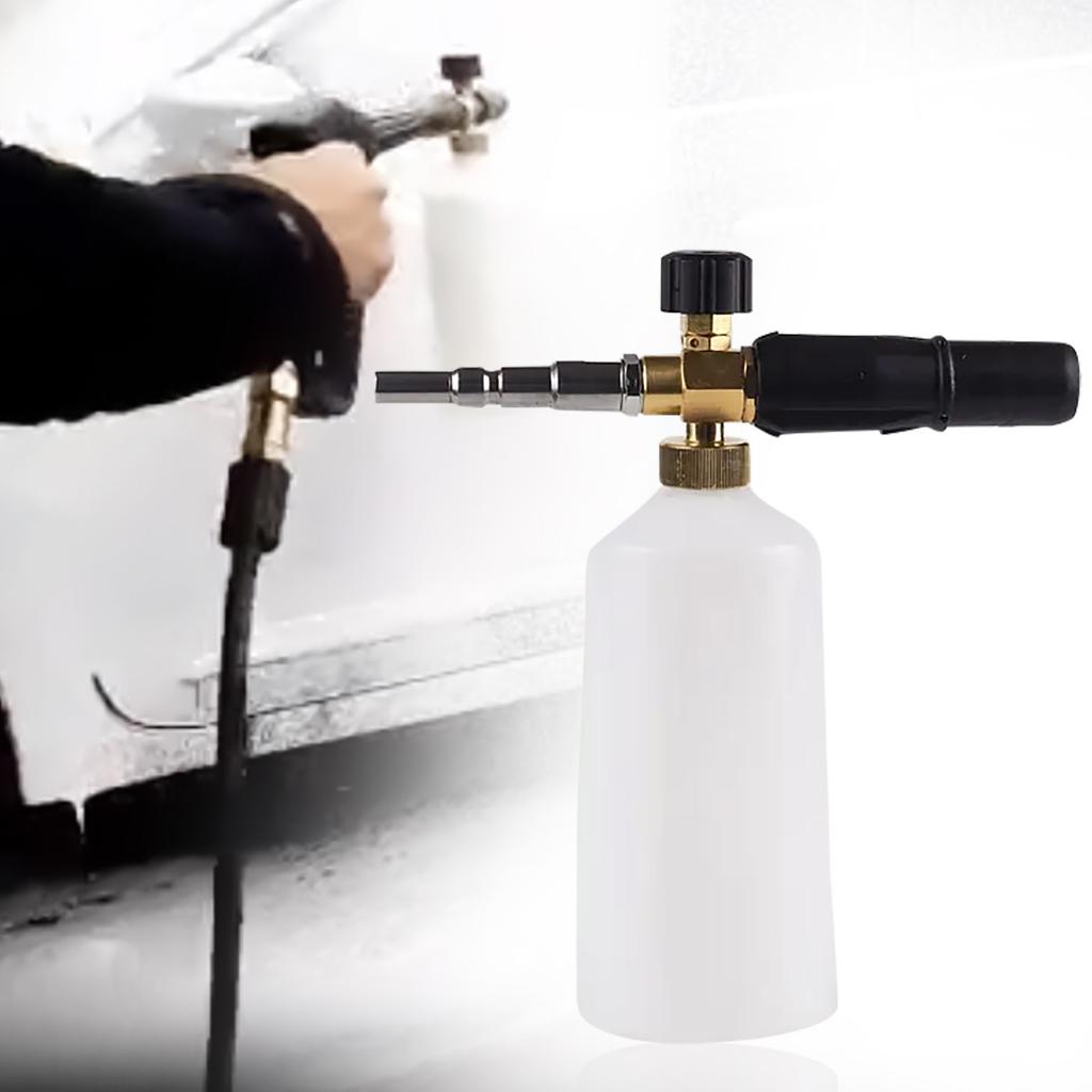 1L High Pressure Washer PA Foam Pot Car Washer Snowflake Foam Spray Pot Nozzle