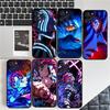 Popular Anime Akaza D-Demon S-Slayer Black Soft Phone Case For IPhone 16 15 14 13 11 12 17 Pro Max Mini Plus