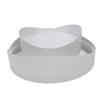 LED Flush Mount Ceiling Light 3000K To 6500K Dimmable Modern 2 Rings Round Ceiling Light Fixture with Remote for Bedroom Kitchen