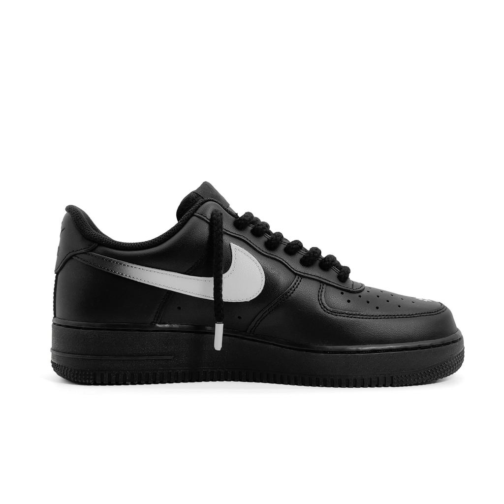 Nike Air Force 1 Danmu 2.0 Low top Skateboard Shoes Unisex Black White CW2288-001(TeamOKC-2.0)