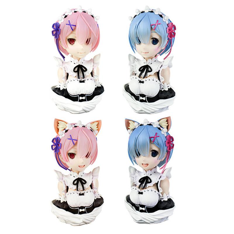 From Scratch, The Animation Of Another World Life Ram Hand Cat Ear Ram Bust Ornaments Decorative Collection