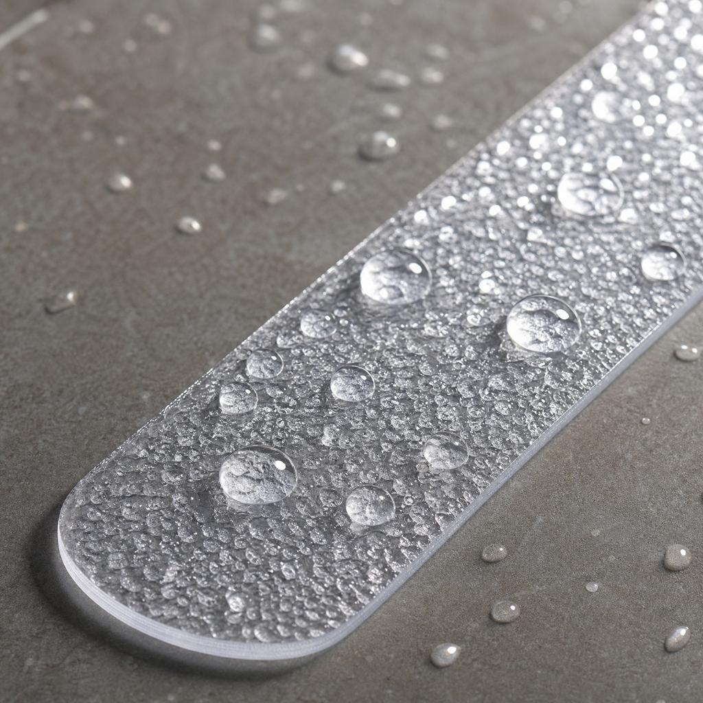 Transparent Anti Slip Stair Treads for Bathroom Floor Safety Non Slip Tape Strips 5 Pack Durable Adhesive Strips for Stairs and Steps