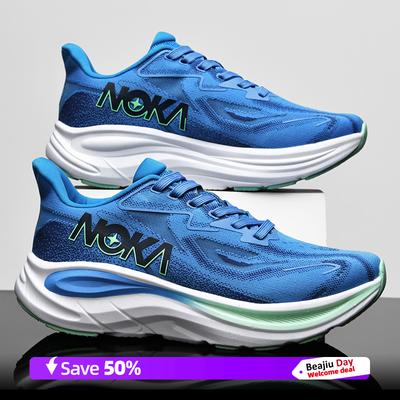 Tênis de Corrida Treino Especialidade Maratona Masculino Esportivo Respirável Leve Feminino Confortável Antiderrapante Tênis de Lazer
