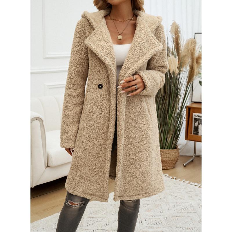 oversized lamb coat womens