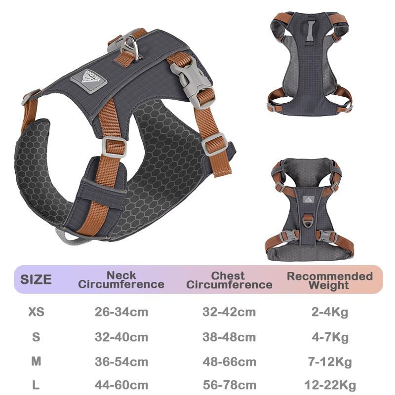 Outdoor Dog Chest And Back Lightweight Chest Strap Explosion-proof Harness Pet Walking Training For Medium Large Dog Accessories