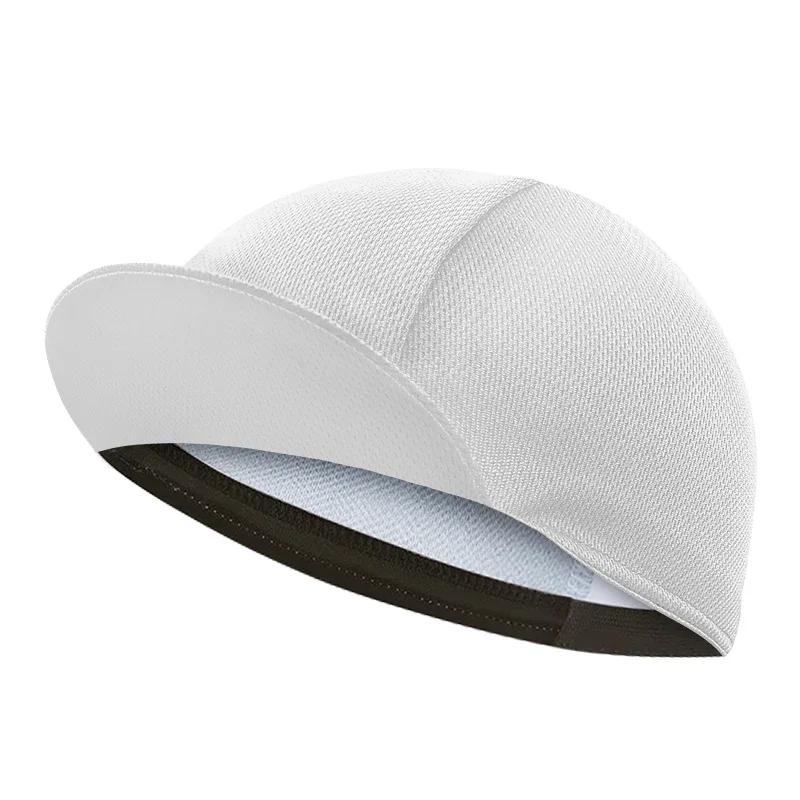 Men Classic Solid Color Cycling Cap Polyester Sweat Absorption Neutral Popular Solid Color Simple