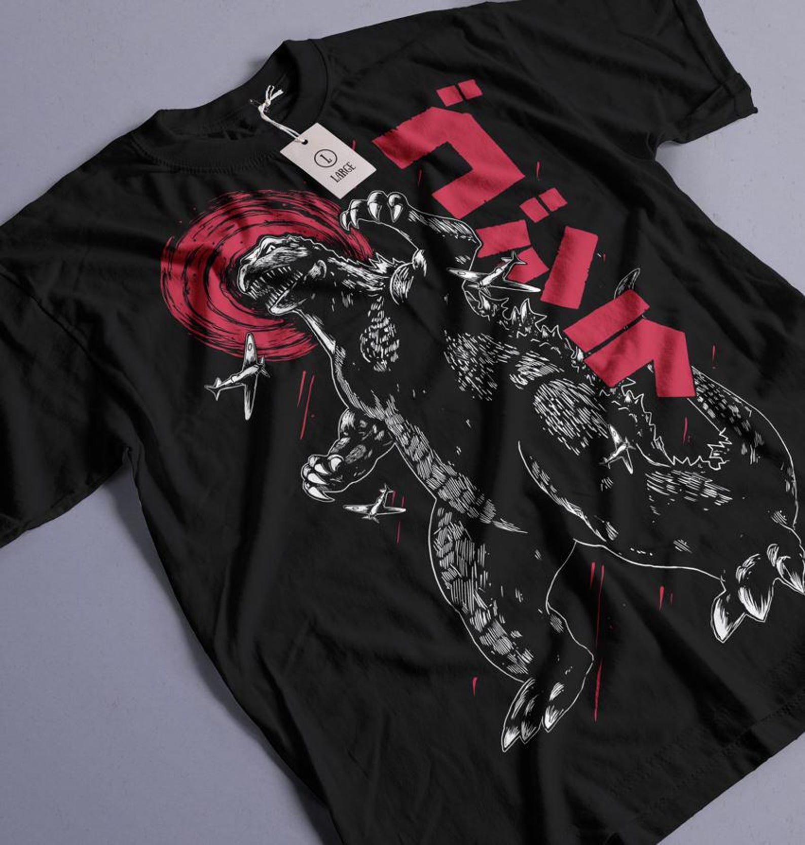 Gozilla Retro Arcade T-Shirt 4XL