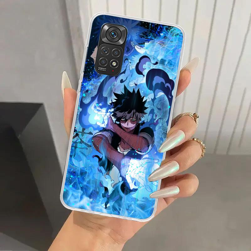 My Hero MHA Dabi Bnha Phone Case for Xiaomi Redmi Note 15 14 14S 13 12S 12 Pro 11S 11 Plus 11T 11E 10S Soft Funda Print Shell Re