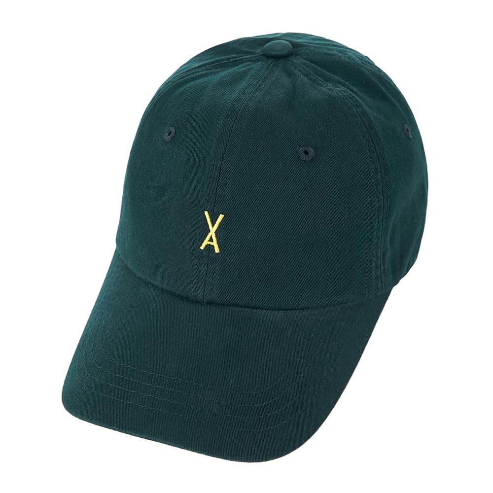 Varzar Logo Over Fit Chino Ball Cap Green