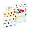 Bloom Gauze Towel Face Towel Set of 6 - Kokochiyo, Senshu Towel, Kitchen Towel, Thin, Quick Dry, Lightweight, Made In Japan, Assorted Designs