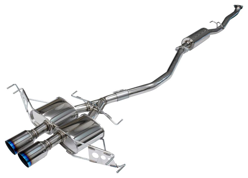 HKS Automotive Sports Muffler Liga Max Premium Civic Hatch Vehicle Inspection Compatible Intake and Exhaust System Parts 1.5 2016~ 31021-AH004