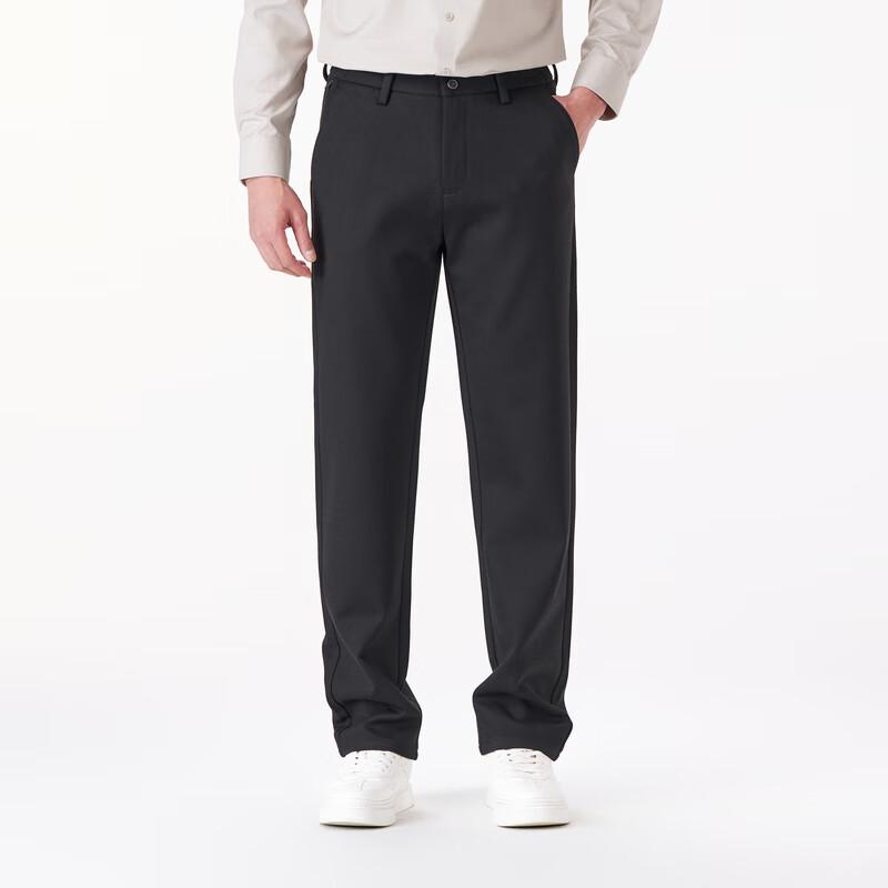 Men's Lamb Wool Winter Business Casual Trousers