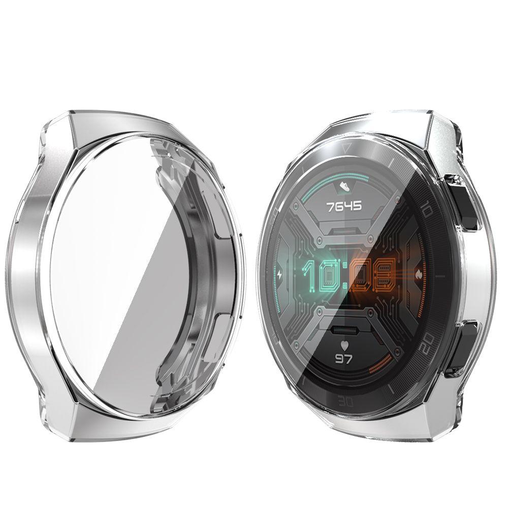 Clear Shell Plating Protective Case Full Watch Cover TPU Watch Case Screen Protector For Watch GT 2e