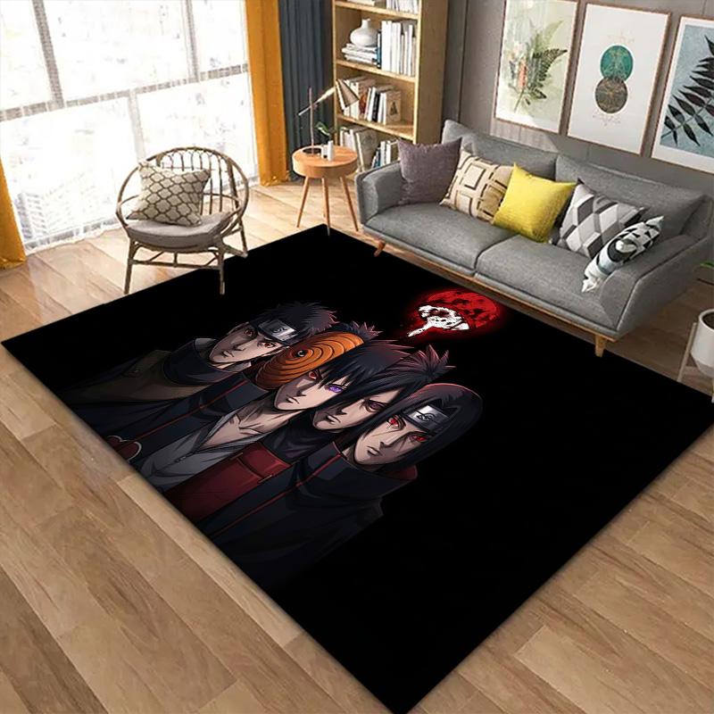 Naruto Adventure Carpet Rug for Living Room Bedroom Home Sofa Decoration,Kids play Non-slip Floor Mat