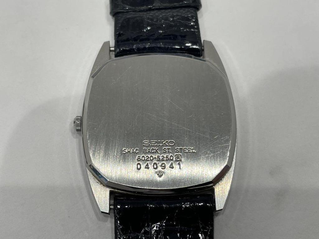 [USED] SEIKO Quartz Watch Silver/Black