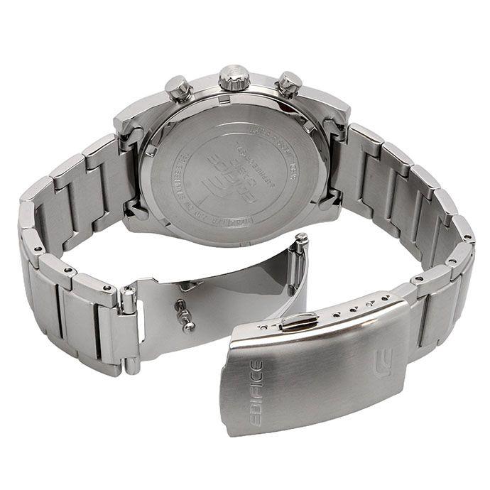 Used EDIFICE Watch CASIO Chronograph Sapphire Glass Black Men's EFB-730D-1AV Overseas Model [Parallel Import]