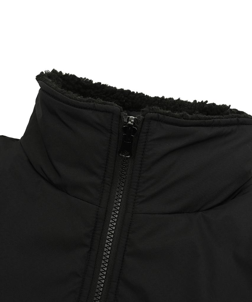 Urbanage Reversible Fleece Jacket_Black