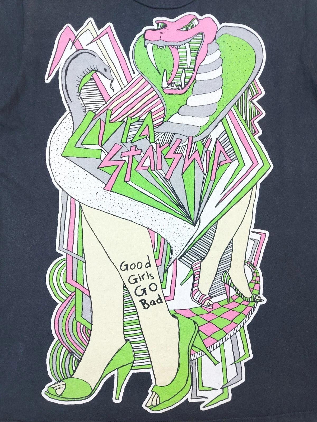 

Винтажная футболка Cobra Starship Good Girls Go Bad NT112 БЕСПЛАТНАЯ ДОСТАВКА S