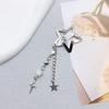 Stylish Star Shaped Hairpin Metal Snap Hair Clip Tassels Heart Beaded Barrette Styling Accessory for Women Girls