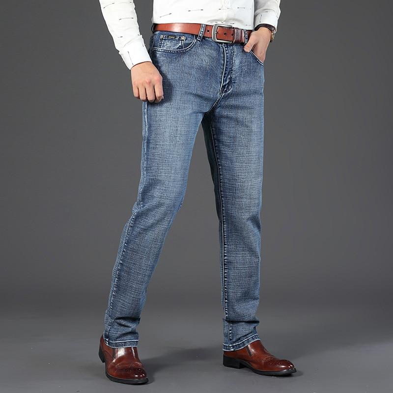2021 Primavera Jeans De Hombre Business Casual Elástico Confort Pantalones  Vaqueros Rectos Pantalones Masculinos de Alta Calidad comprar a buen precio  — entrega gratuita, reseñas reales con fotos — Joom