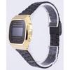 Casio Vintage Chronograph Alarm Digital A168WEGB-1B Unisex Watch