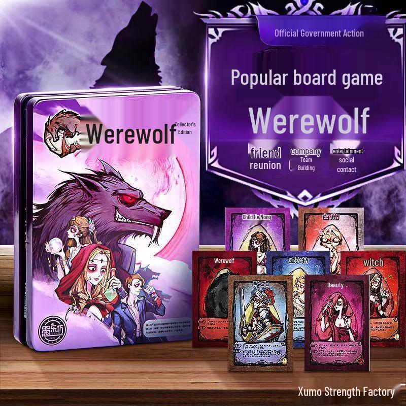 Werewolf Kill Official Waterproof Card Game Set