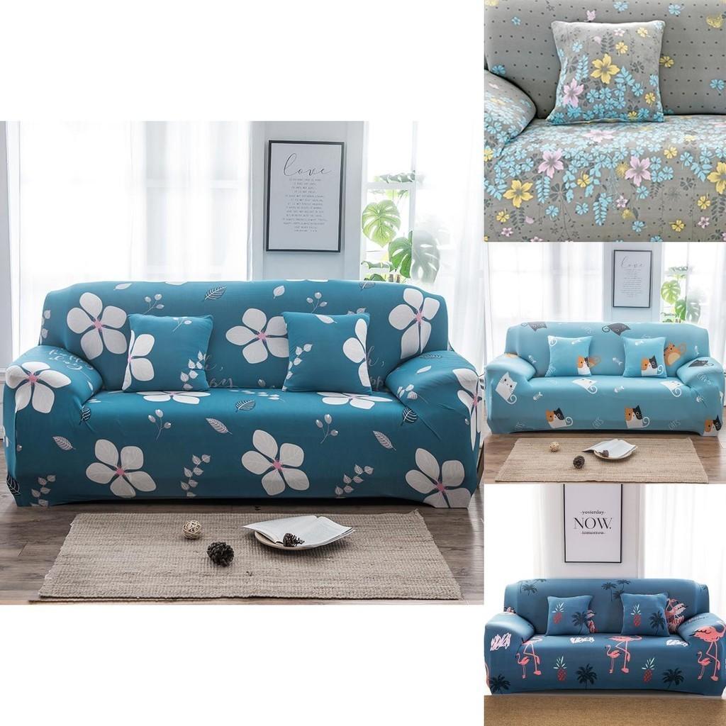 Premium Flower Printed Slipcover For Sofas Soft And Environmentally Friendly Stretch Material With Easy Care