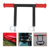 Cart Push Handle Ergonomic Replacement Trolley Handle Wagon Trolley Cart Attachment