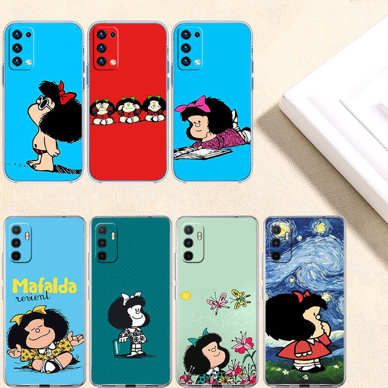 MH88 Mafalda Case for Motorola E7 G6 G7 G8 G9 Plus Power Play G10 G20 G04 E30 E40 E22 E20 E13 E15 G22 G23 G05 G75 G35 G55