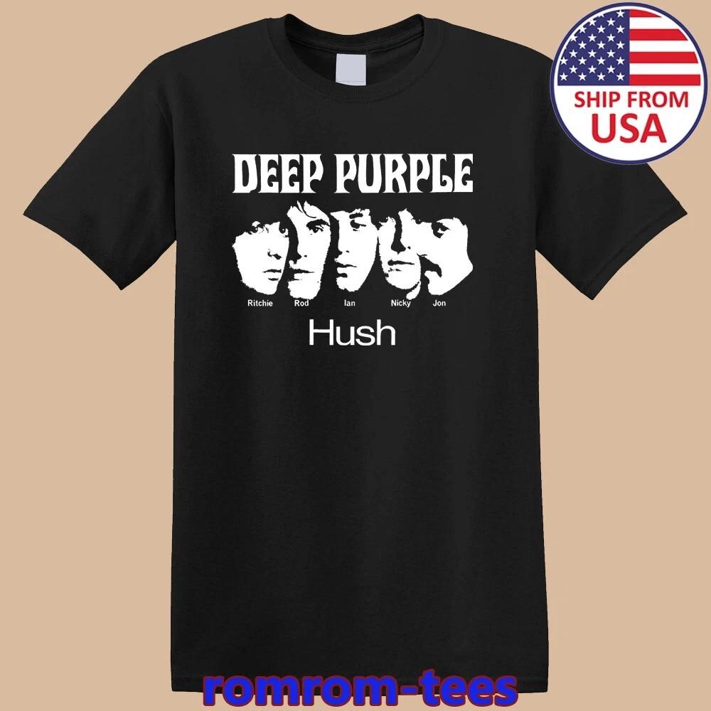 Deep Purple HUSH Black Size S-5XL 2XL