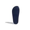 New Adidas Adilette Aqua Slides Dark Blue Cloud White F35542