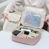Large Capacity Women Cosmetic Bag Handheld Makeup Storage Bag Travel Toiletry Bag  Travel