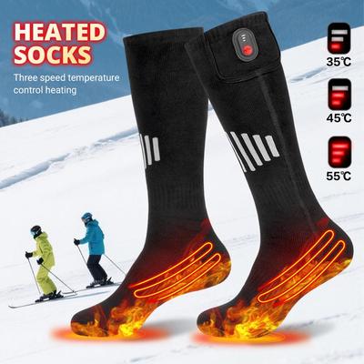 Grenzüberschreitende elektrische Heizsocken für Outdoor-Ski und Fußwärmung