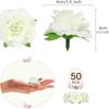 10/20pcs Artificial Flowers Silk Cream Rose Hot Sales Christmas Wedding Bridal bouquet Diy Home vase Garden Festival Decoration