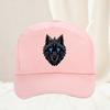 Blue Eyed Wolf cartoon Baseball Cap Adjustable golo hat Summer Sun Hat Trucker Caps Dad Hats